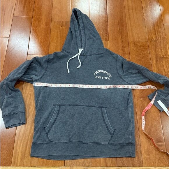 Abercrombie & Fitch Women's Charcoal Hoodie size L - Picture 8 of 9